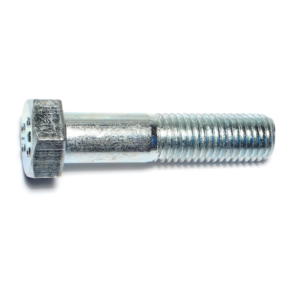Midwest Fastener Class 8.8, M18-2.50 Hex Head Cap Screw, Zinc Plated Steel, 80 mm L, 5 PK 53527 - main